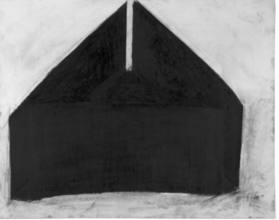 Richard Fleischner, <i>Untitled</i>, 1980 - 81, graphite on paper, 22 3/4 x 28 5/8 in, 57.8 x 72.7 cm