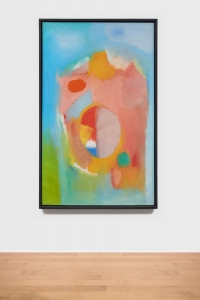 John Grillo, <i>Untitled</i>, 1963, Oil on canvas, 53h x 33 1/4w in (134.62h x 84.45w cm)