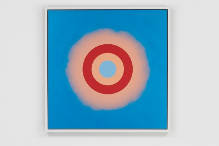 Kenneth Noland, <i>Mysteries: Wild Heart</i>, 2000, acrylic on canvas, 48 x 48 in. (121.9 x 121.9 cm)
