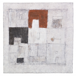 Richard Fleischner, <i>Untitled</i>, 2004, gouache on paper, 17 x 16 3/4 inches (43 x 42.5 cm)