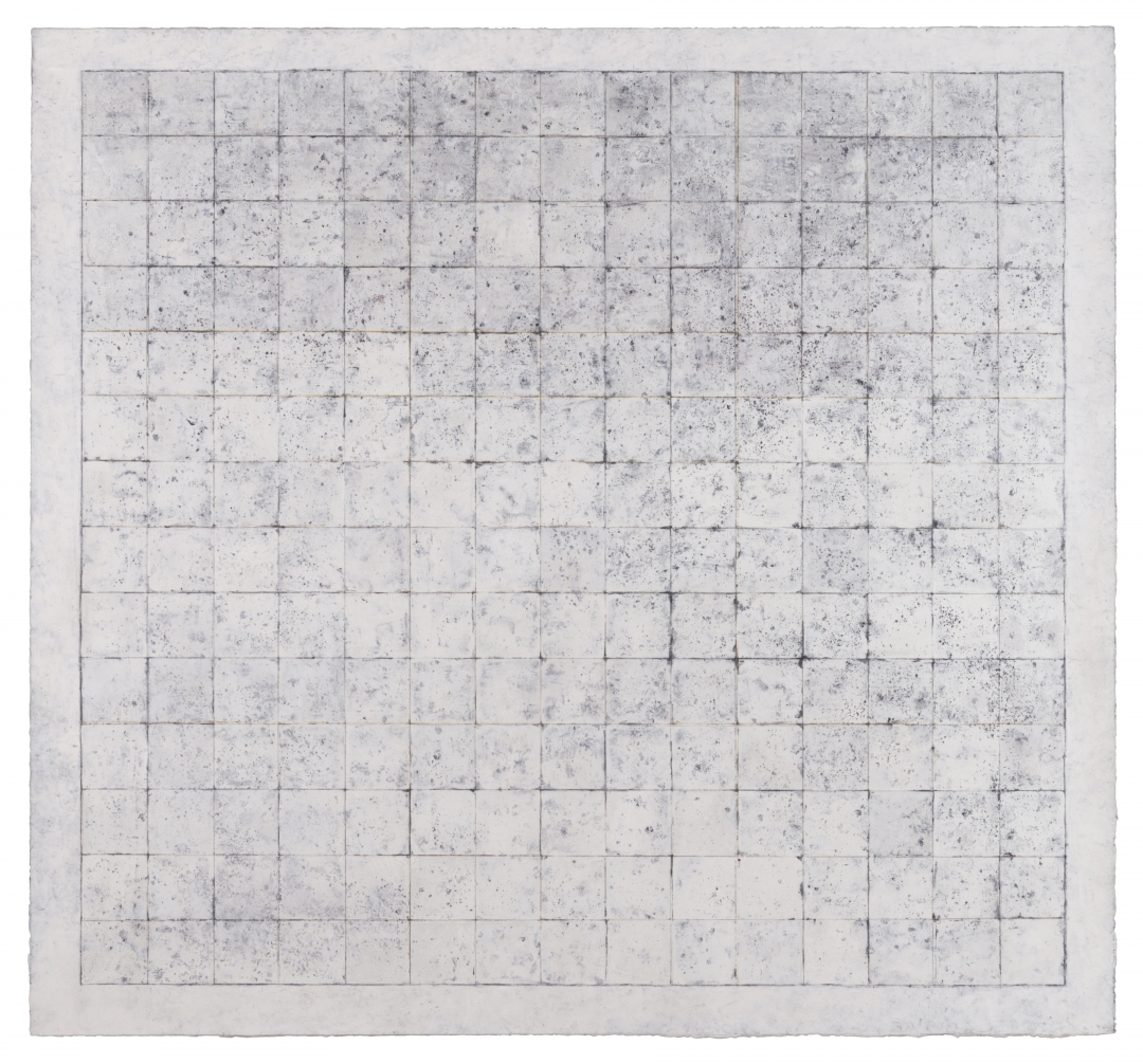 Richard Fleischner, <i>Untitled Goauche</i>, 2018, gouache on paper, 35 15/16 x 38 1/2 inches (91.2 x 98 cm)