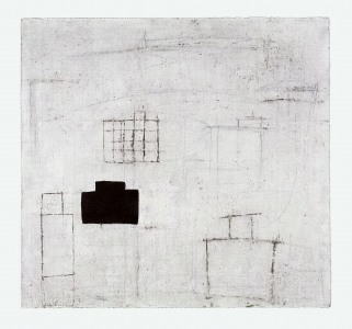 Richard Fleischner, <i>Untitled</i>, 2000, gouache on paper, 29 1/2 x 31 1/2 inches (75 x 80 cm)