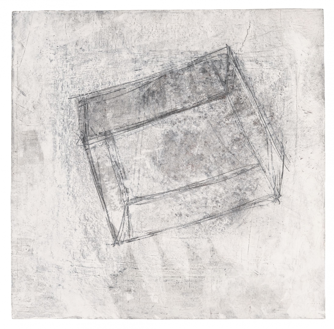 Richard Fleischner, <i>Untitled Gouache</i>, 2016-17, gouache on paper, 15 13/16 x 16 inches (40 x 40.6 cm)