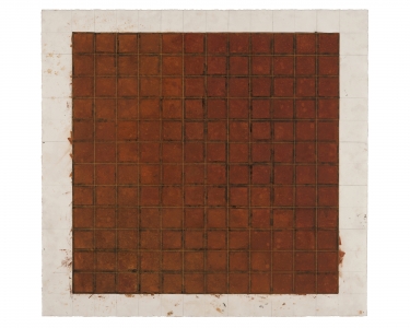 Richard Fleischner, <i>Untitled Gouache</i>, 2018, gouache on paper, 30 x 31 1/2 inches (76 x 80 cm)