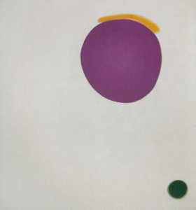 Jules Olitski, <i>Hot Slash Yellow</i>, 1964, acrylic on canvas, 72 x 66 in. [SOLD]